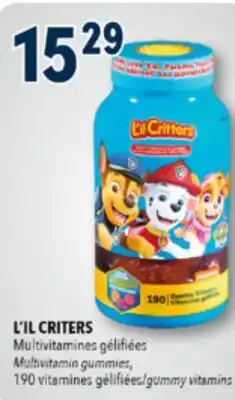 Familiprix L'IL CRITERS, Multivitamin gummies, 190 gummy vitamins offer