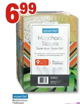 Familiprix ESSENTIEL Tissues, 9 packs offer