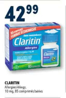 Familiprix CLARITIN, Allergy, 10 mg, 85 tablets offer