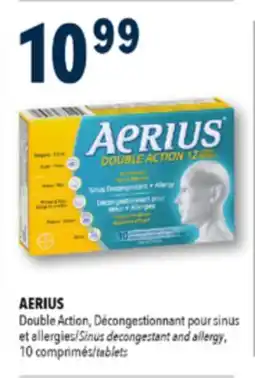 Familiprix AERIUS Double Action, Sinus decongestant and allergy offer