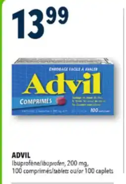 Familiprix ADVIL, Ibuprofen, 200 mg, 110 or 115 capsules offer