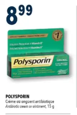 Familiprix POLYSPORIN, Antibiotic cream or ointment, 15 g offer