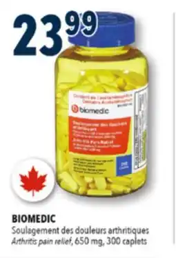 Familiprix BIOMEDIC arthritis relief, 650 mg, 300 caplets offer
