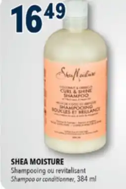 Familiprix SHEA MOISTURE, Shampoo or conditionner, 384 ml offer