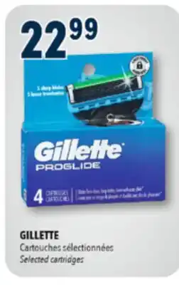 Familiprix GILLETTE, Selected cartridges offer