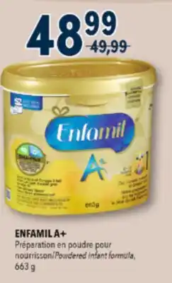 Familiprix ENFAMIL A+, Powdered infant formula, 663 g offer