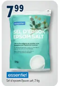 Familiprix ESSENTIEL Epsom salt, 2 kg offer