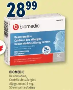 Familiprix BIOMEDIC, Allergy control, 5 mg, 50 tablets offer