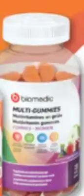 Familiprix BIOMEDIC, Multi-Gummies, Selected multivitamin gummies offer
