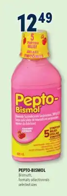 Familiprix PEPTO-BISMOL, Bismuth, selected sizes offer