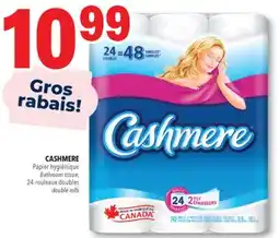 Familiprix CASHMERE Bathroom tissue 24s double rolls offer