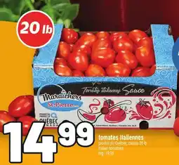 Metro TOMATES ITALIENNES | ITALIAN TOMATOES offer