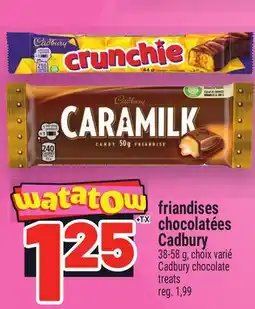 Metro FRIANDISES CHOCOLATÉES CADBURY | CADBURY CHOCOLATE TREATS offer