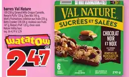 Metro BARRES VAL NATURE | NATURE VALLEY BARS offer
