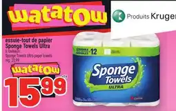 Metro ESSUIE-TOUT DE PAPIER SPONGE TOWELS ULTRA | SPONGE TOWELS ULTRA PAPER TOWELS offer
