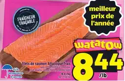Metro FILETS DE SAUMON ATLANTIQUE FRAIS | FRESH ATLANTIC SALMON FILLETS offer