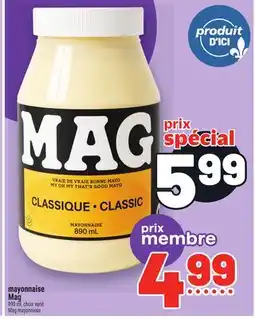 Metro MAYONNAISE MAG | MAG MAYONNAISE offer