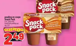 Metro POUDING EN COUPE SNACK PACK | SNACK PACK PUDDING CUP offer