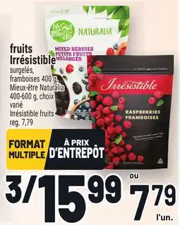 Metro FRUITS IRRÉSISTIBLE | IRRÉSISTIBLE FRUITS offer
