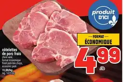 Metro CÔTELETTES DE PORC FRAIS | FRESH PORK LOIN CHOPS offer