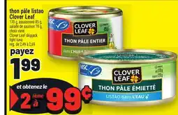 Metro THON PÂLE LISTAO CLOVER LEAF | CLOVER LEAF SKIPJACK LIGHT TUNA offer