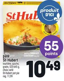 Metro PÂTÉ ST‑HUBERT | ST‑HUBERT POT PIE offer