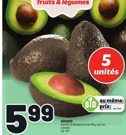 Metro AVOCATS | AVOCADOS offer