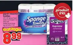 Metro PAPIERS MOUCHOIRS SCOTTIES | SCOTTIES FACIAL TISSUES offer