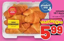 Metro CROISSANTS 100% BEURRE | 100% BUTTER CROISSANTS offer