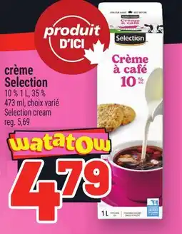 Metro CRÈME SELECTION | SELECTION CREAM offer