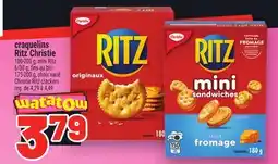 Metro CRAQUELINS RITZ CHRISTIE | CHRISTIE RITZ CRACKERS offer