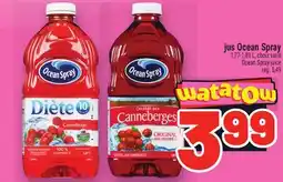 Metro JUS OCEAN SPRAY | OCEAN SPRAY JUICE offer