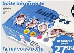Metro BOÎTE D'HUÎTRES DÉCOUVERTE | OYSTERS offer