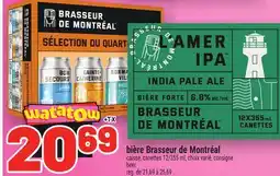 Metro BIÈRE BRASSEUR DE MONTRÉAL | BEER offer