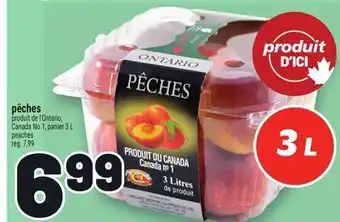 Metro PÊCHES | PEACHES offer