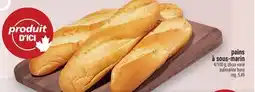 Metro PAINS À SOUS-MARIN | SUBMARINE BUNS offer