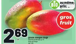 Metro GROSSE MANGUE ROUGE | LARGE RED MANGO offer