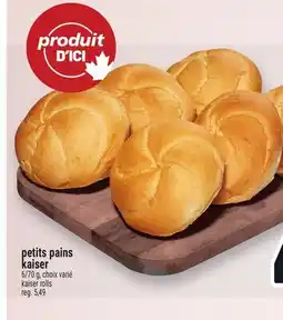 Metro PETITS PAINS KAISER | KAISER ROLLS offer