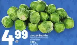 Metro CHOUX DE BRUXELLES | BRUSSELS SPROUTS offer