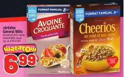 Metro CÉRÉALES GENERAL MILLS | GENERAL MILLS CEREAL offer