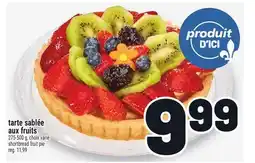 Metro TARTE SABLÉE AUX FRUITS | SHORTBREAD FRUIT PIE offer