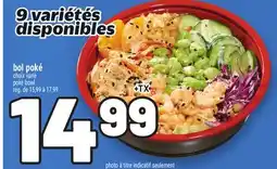 Metro BOL POKÉ | POKE BOWL offer