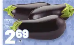Metro AUBERGINES | EGGPLANTS offer