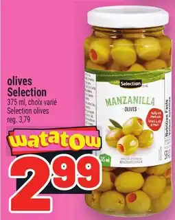 Metro OLIVES SELECTION | SELECTION OLIVES offer