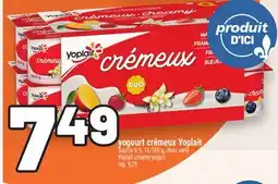 Metro YOGOURT CRÉMEUX YOPLAIT | YOPLAIT CREAMY YOGURT offer