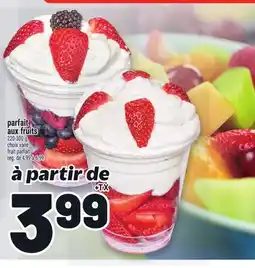 Metro PARFAIT AUX FRUITS | FRUIT PARFAIT offer