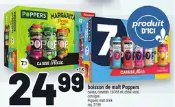 Metro BOISSON DE MALT POPPERS | POPPERS MALT DRINK offer
