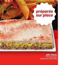 Metro PÂTÉ CHINOIS | SHEPHERD'S PIE offer