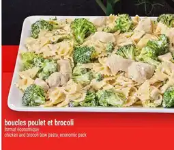 Metro BOUCLES POULET ET BROCOLI | CHICKEN AND BROCOLI BOW PASTA offer
