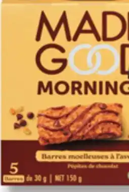 IGA MADE GOOD ORGANIC BARS offer